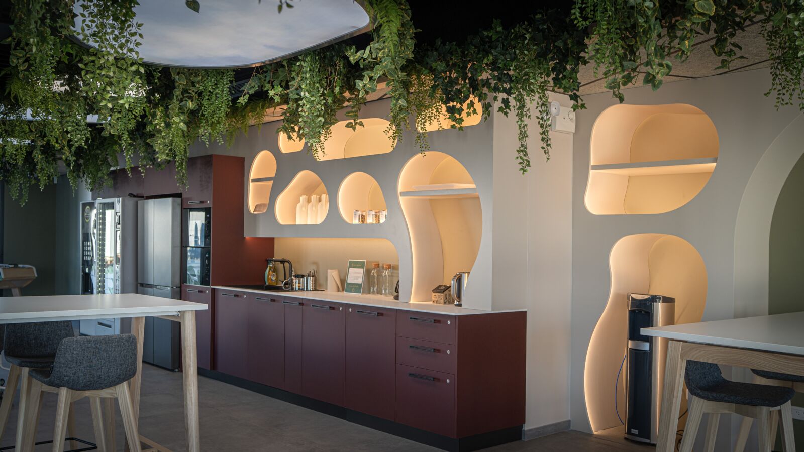 Agencement sur mesure d'un espace de coworking