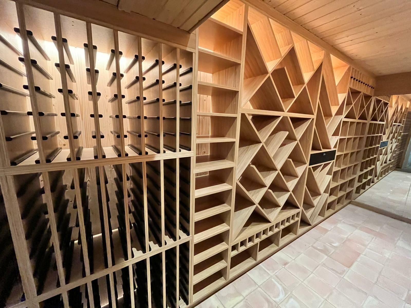 Aménagement sur mesure d’une cave